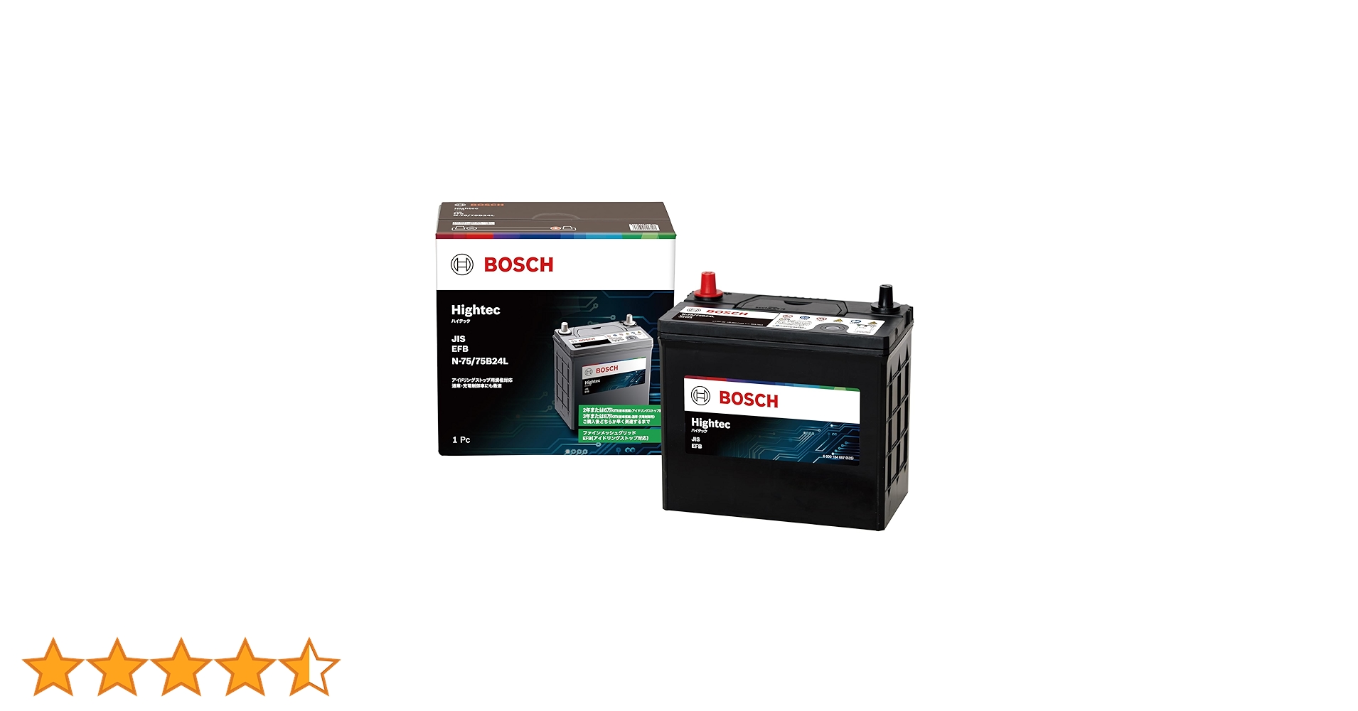 BOSCH Hightec EFBバッテリー N-75/75B24L Amazon.co.jp: BOSCH (ボッシュ) 国産車バッテリー HT-N-75